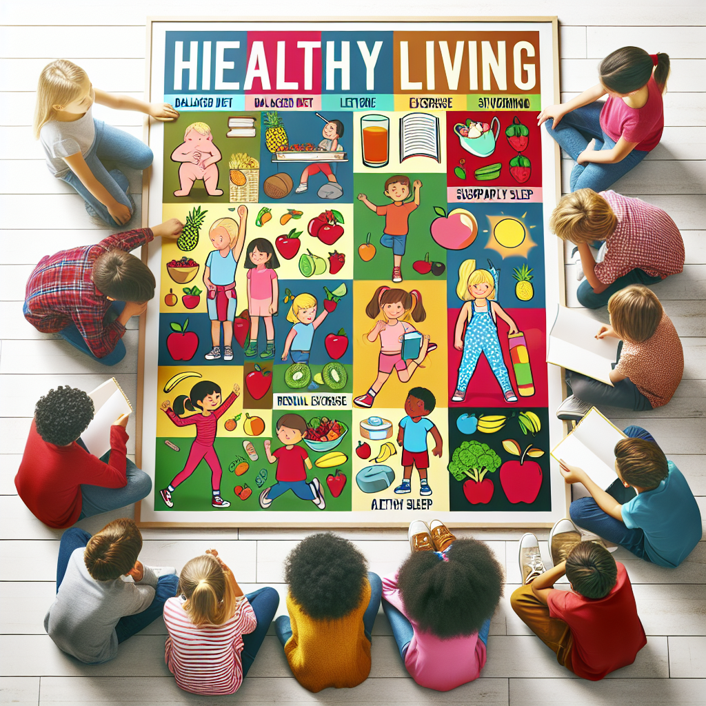 Pentingnya Poster Hidup Sehat untuk Anak SD dalam Mendorong Gaya Hidup