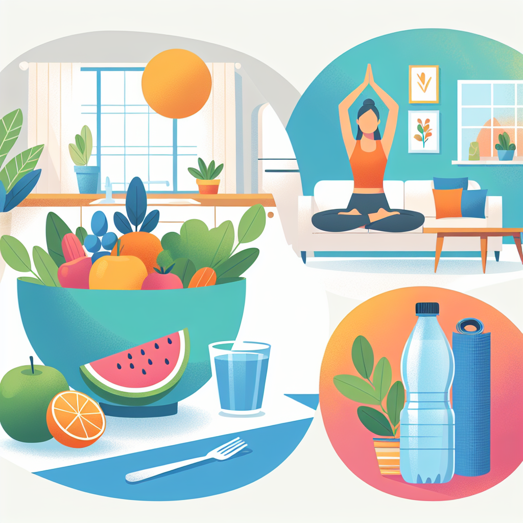 Tips Mudah Menjalani Gaya Hidup Sehat di Rumah