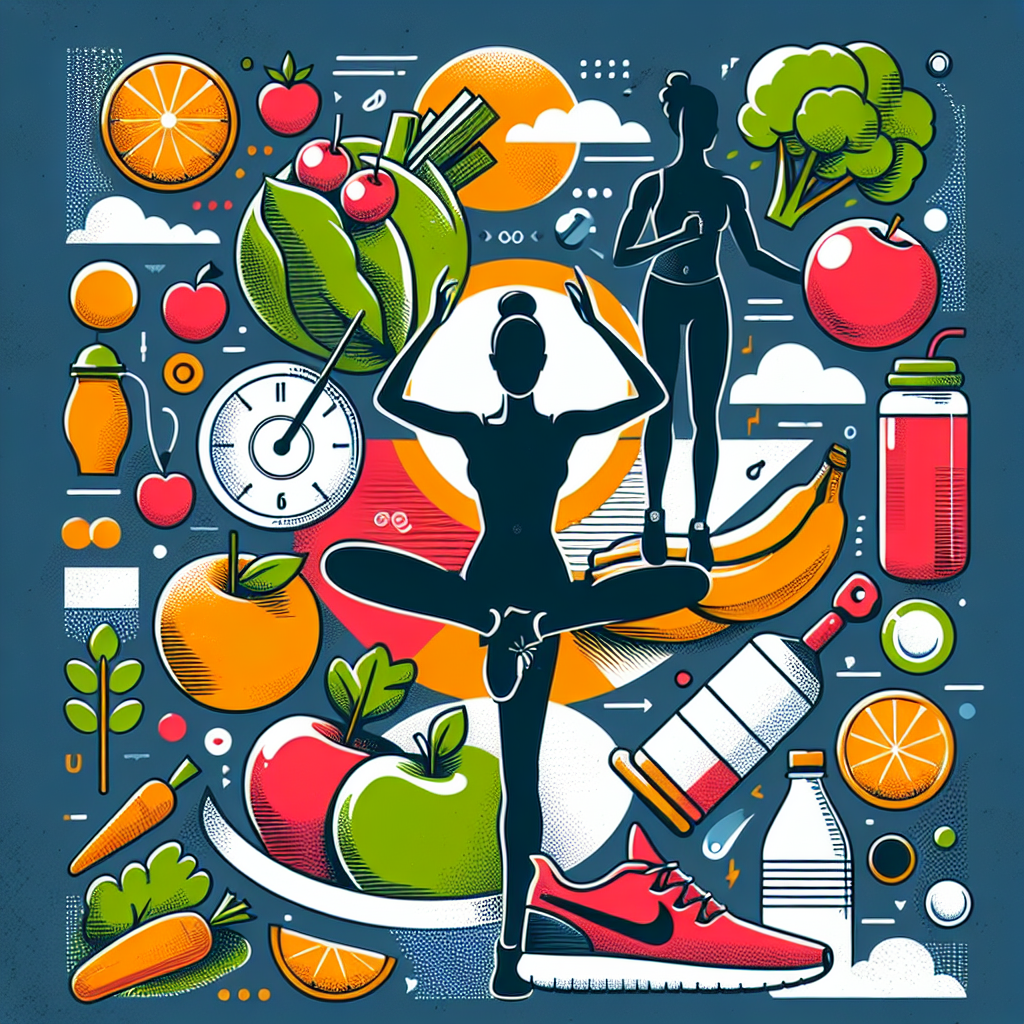 Ide Kreatif Poster Gaya Hidup Sehat yang Mudah Digambar